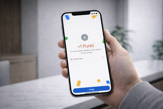 Bewertung erfolgreich abgesendet & Eindruck hinterlassen
